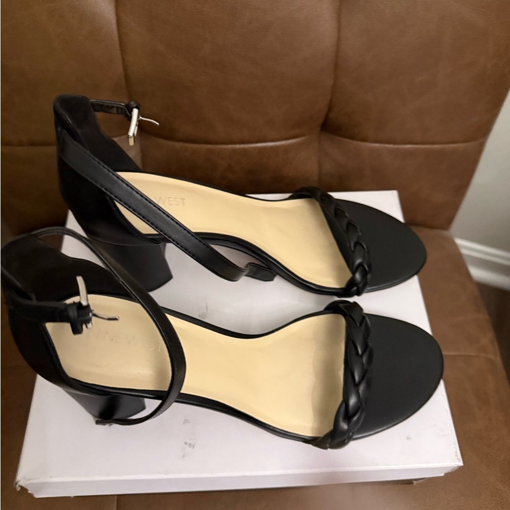 Nine West Black Women's Sandals